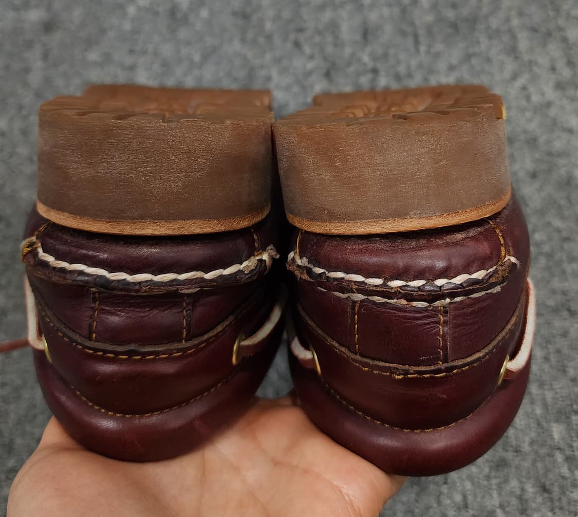 팀버랜드 클래식 3아이 보트 슈즈 버건디 270 상품이미지8