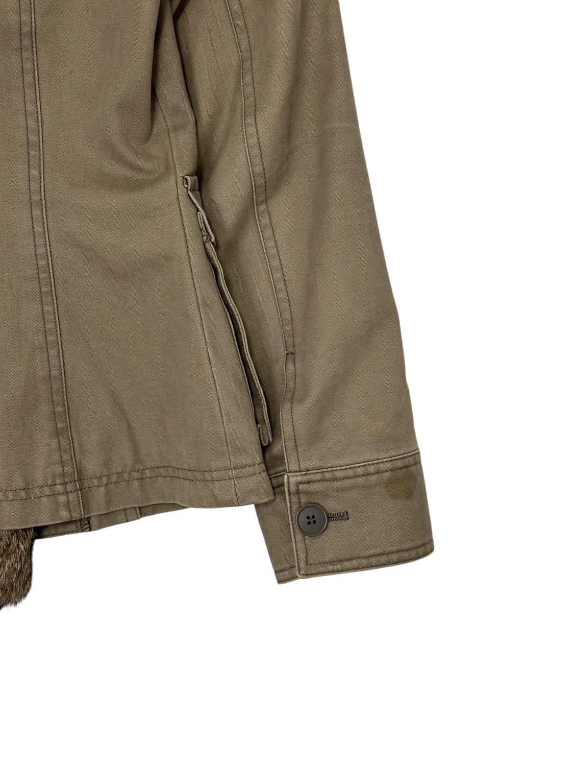 퍼 트리밍 자켓 상품이미지7