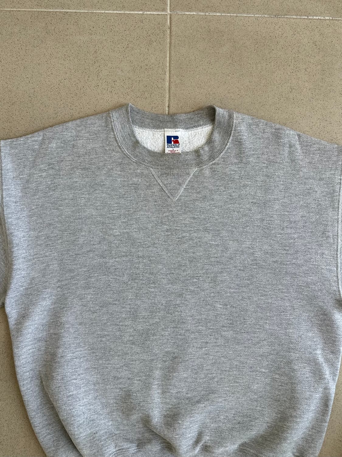 90s 빈티지 러셀 스웻셔츠 그레이 L 상품이미지4