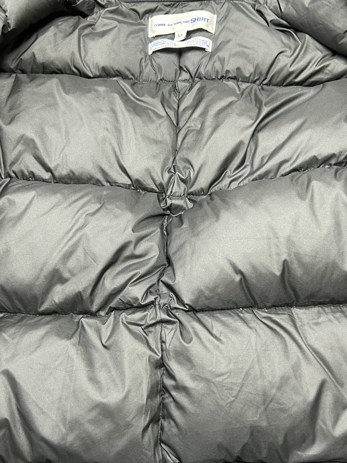 꼼데가르송 셔츠 라이닝 다운 울 자켓 상품이미지5