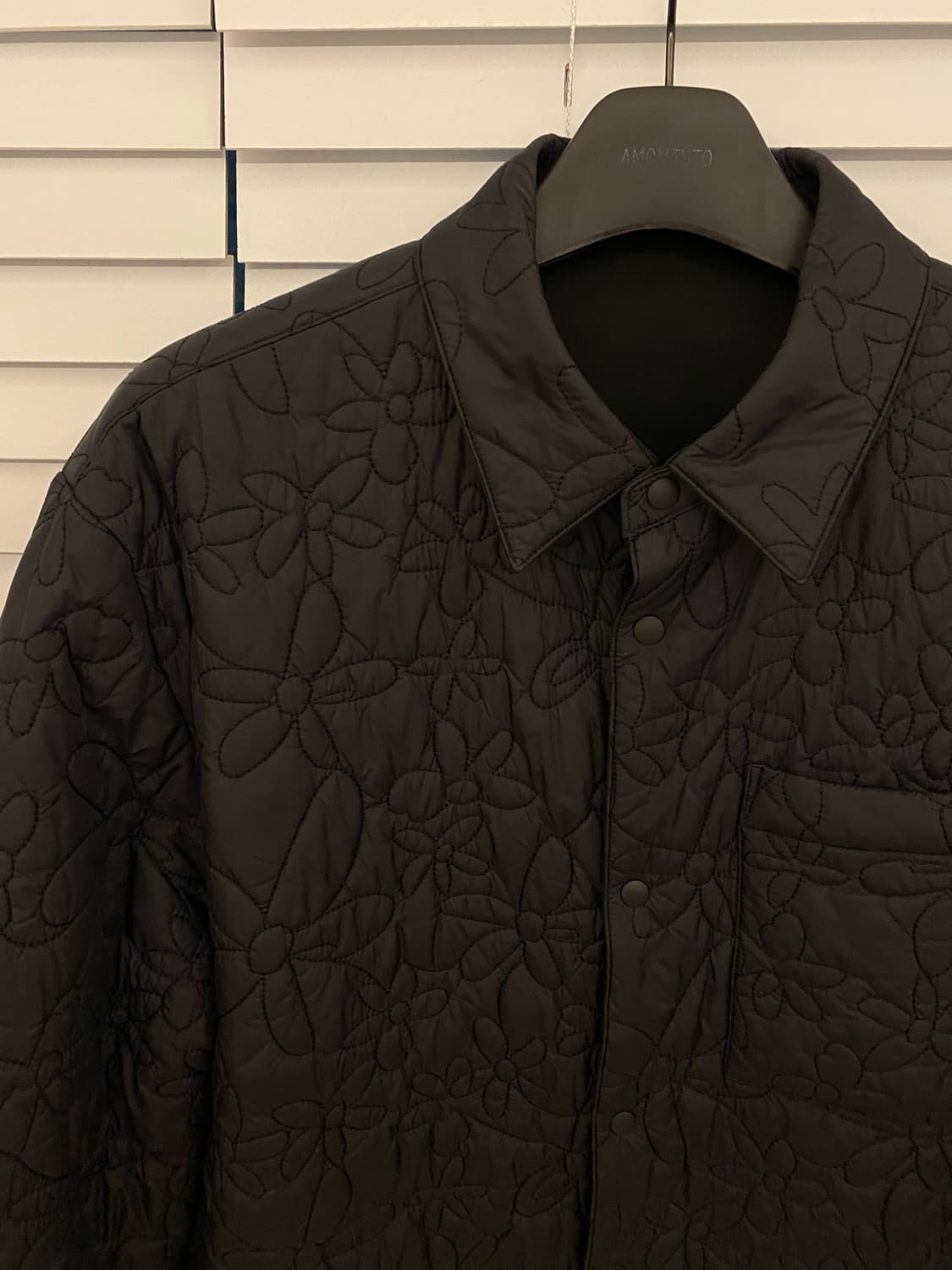 아모멘토 리버서블 퀼티드 플라워 자켓  상품이미지6