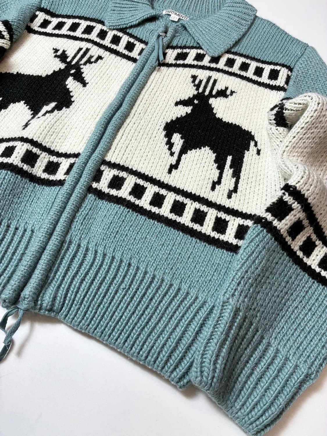 파르티멘토 22FW 코위찬 니트 집업 가디건 PN8107 상품이미지5