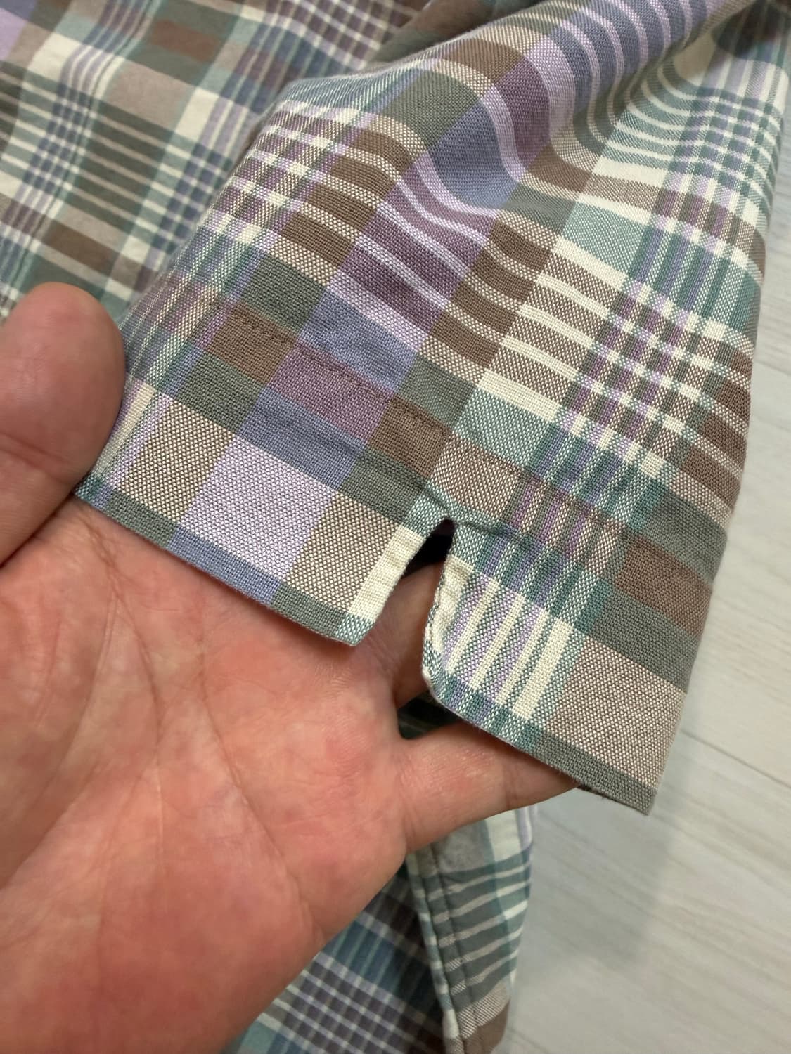 폴로 랄프로렌 반팔 캠프 셔츠(오픈 카라) 상품이미지7