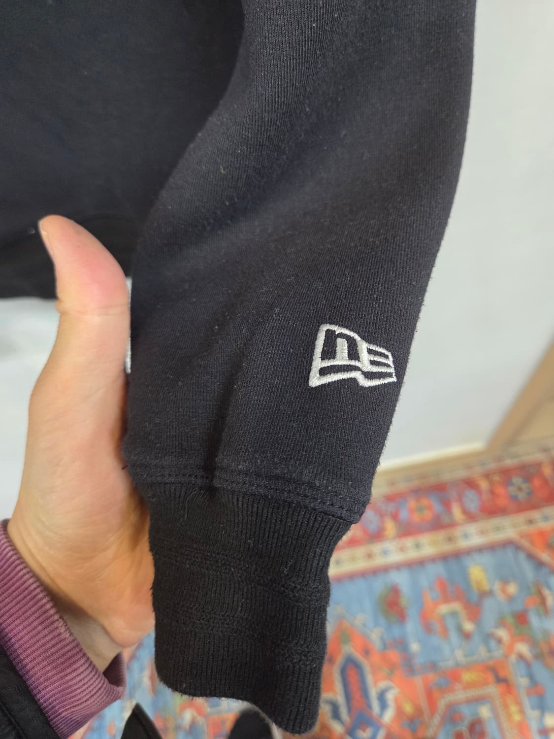 뉴에라 백로고 사이드포켓 스웻 맨투맨 95 상품이미지4