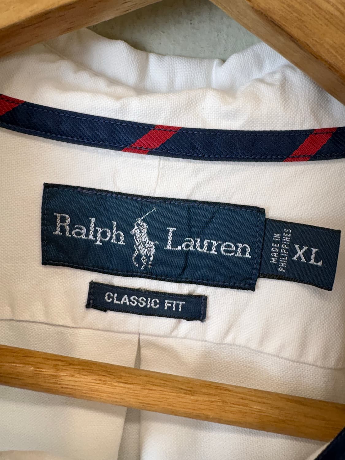 폴로랄프로렌 빈티지 화이트 옥스포드 셔츠 상품이미지7