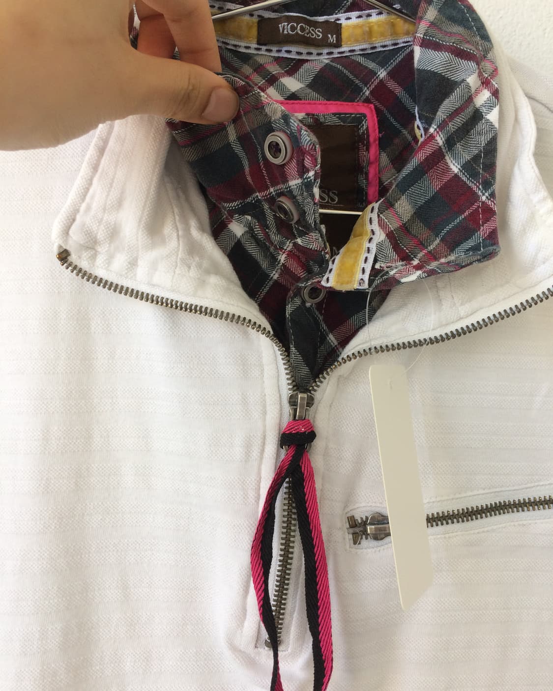 Double collar pk t 상품이미지6