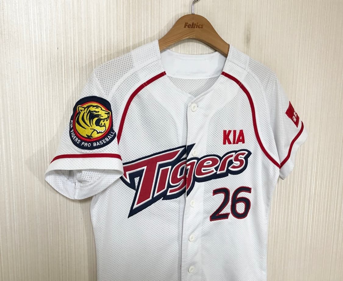 KBO 비젼코리아 기아타이거즈 올드 홈유니폼/져지 85 #26 서재응 상품이미지4