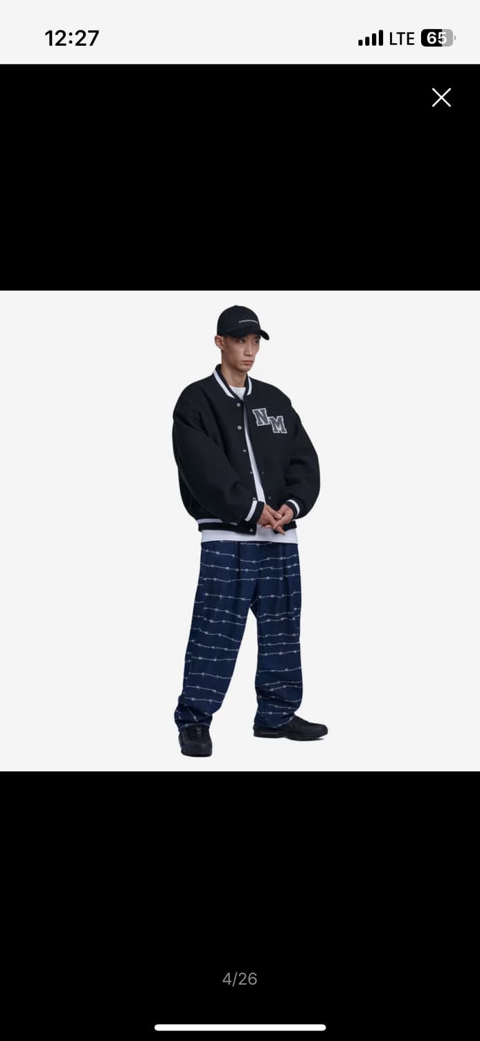 노매뉴얼 바시티 자켓 상품이미지6