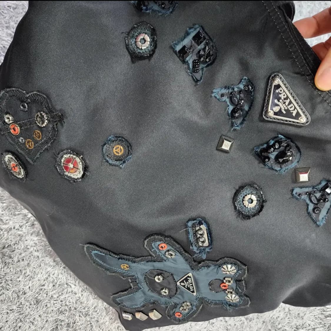 프라다 나일론 쇼퍼백 숄더백 상품이미지3