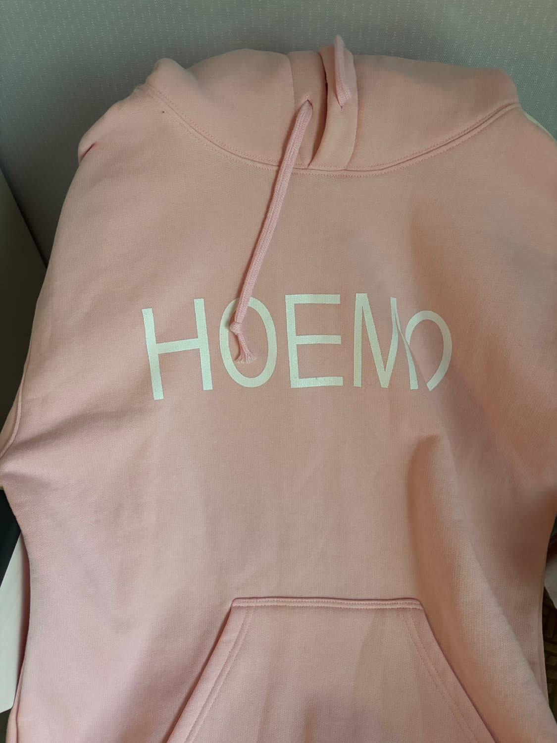 빨간스쿨 Sapiens hoodie (pink) 2번 사이즈 상품이미지2