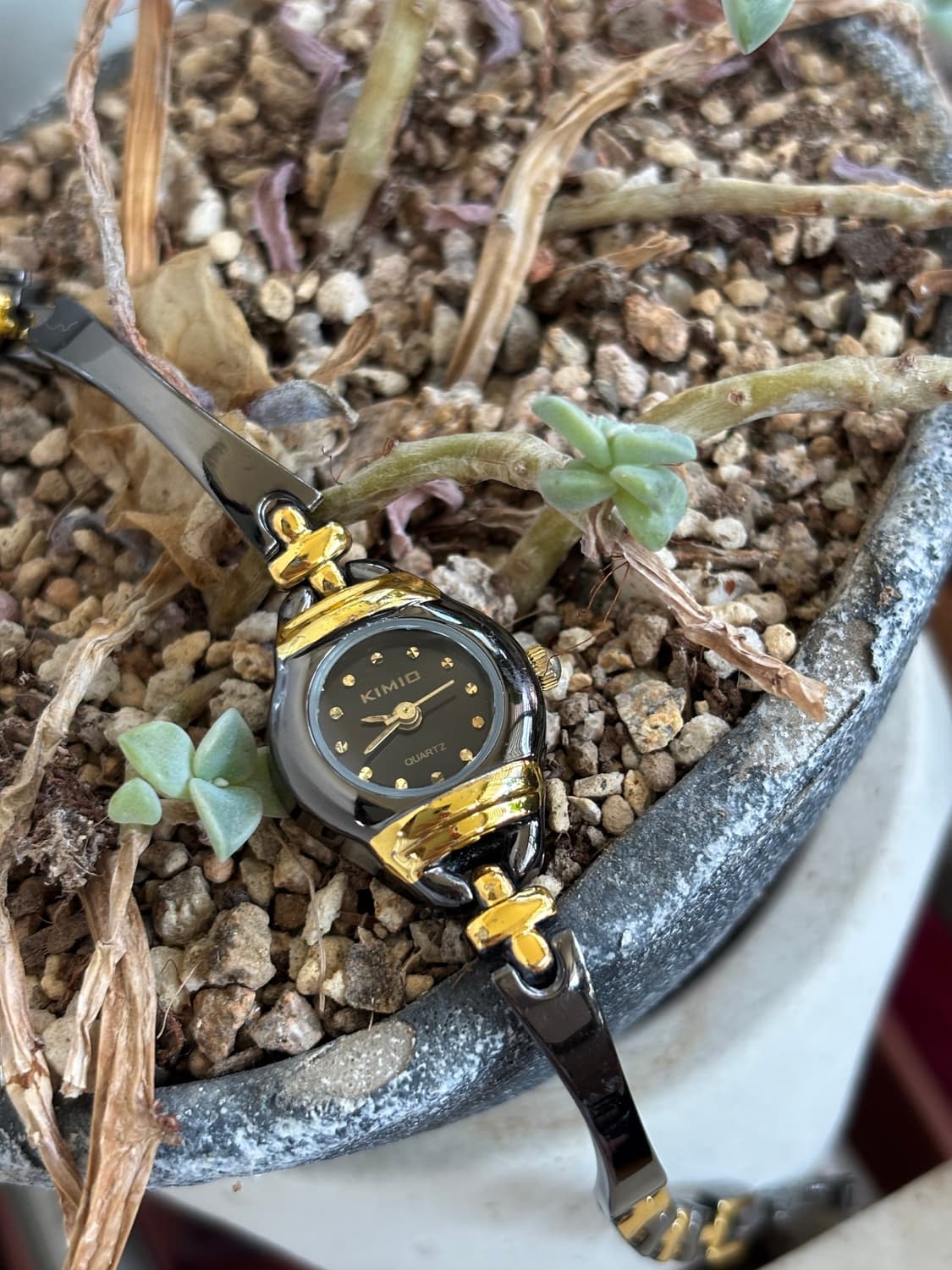 vintage kimio quartz metal watch  상품이미지3