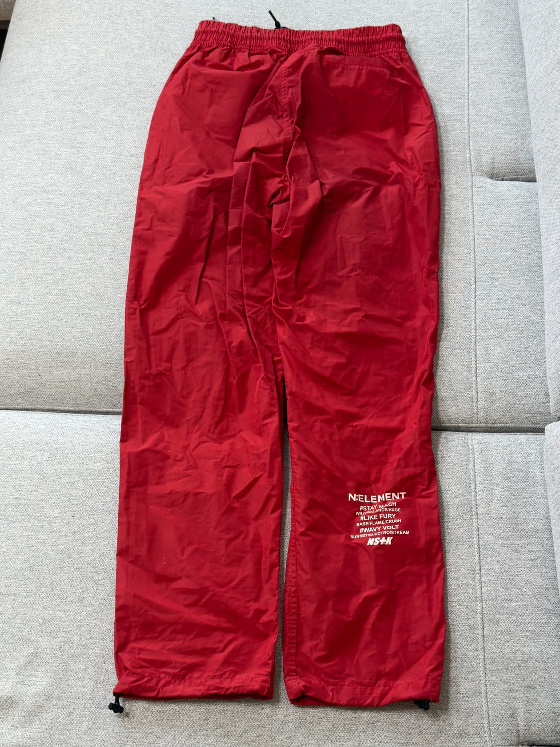 [단종] 급처 카이파이(네스트킥) 레드 팬츠 판매 상품이미지3