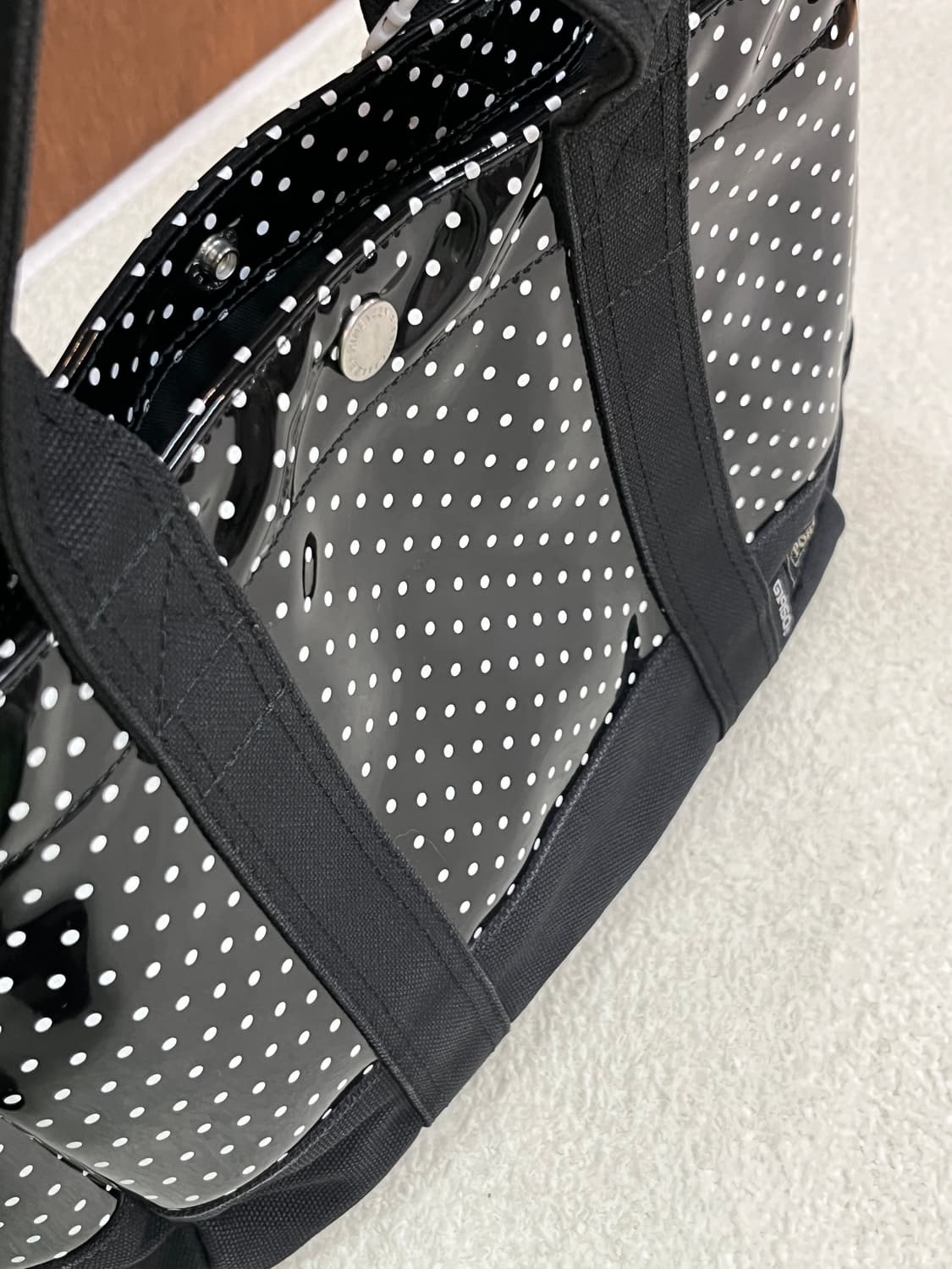 PORTER x G1950 포터 에나멜 토트백 블랙 상품이미지9