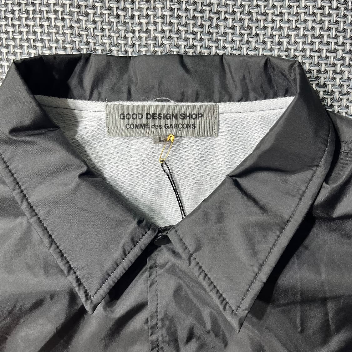 COMME DE GARCONS 코치자켓 블랙(OLD-8013/L) 상품이미지4
