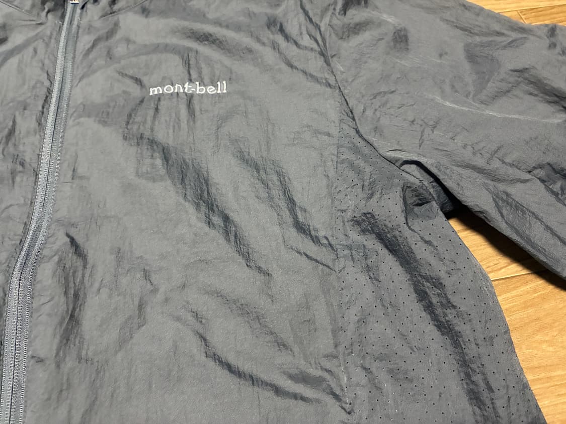 XL) 몽벨 바람막이 그레이 상품이미지2