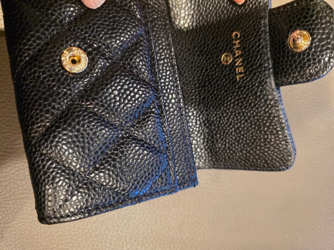 샤넬 클똑 금장 지갑  상품이미지7