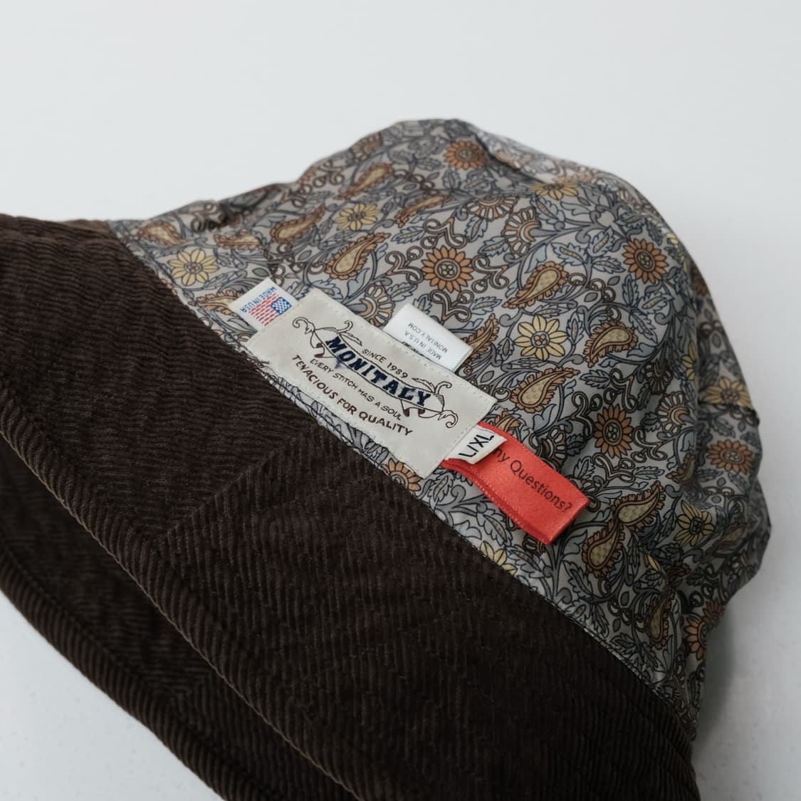 모니탈리 코듀로이 버킷햇 상품이미지2