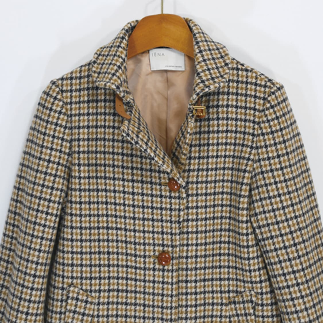 IENA 체크울코트 상품이미지6