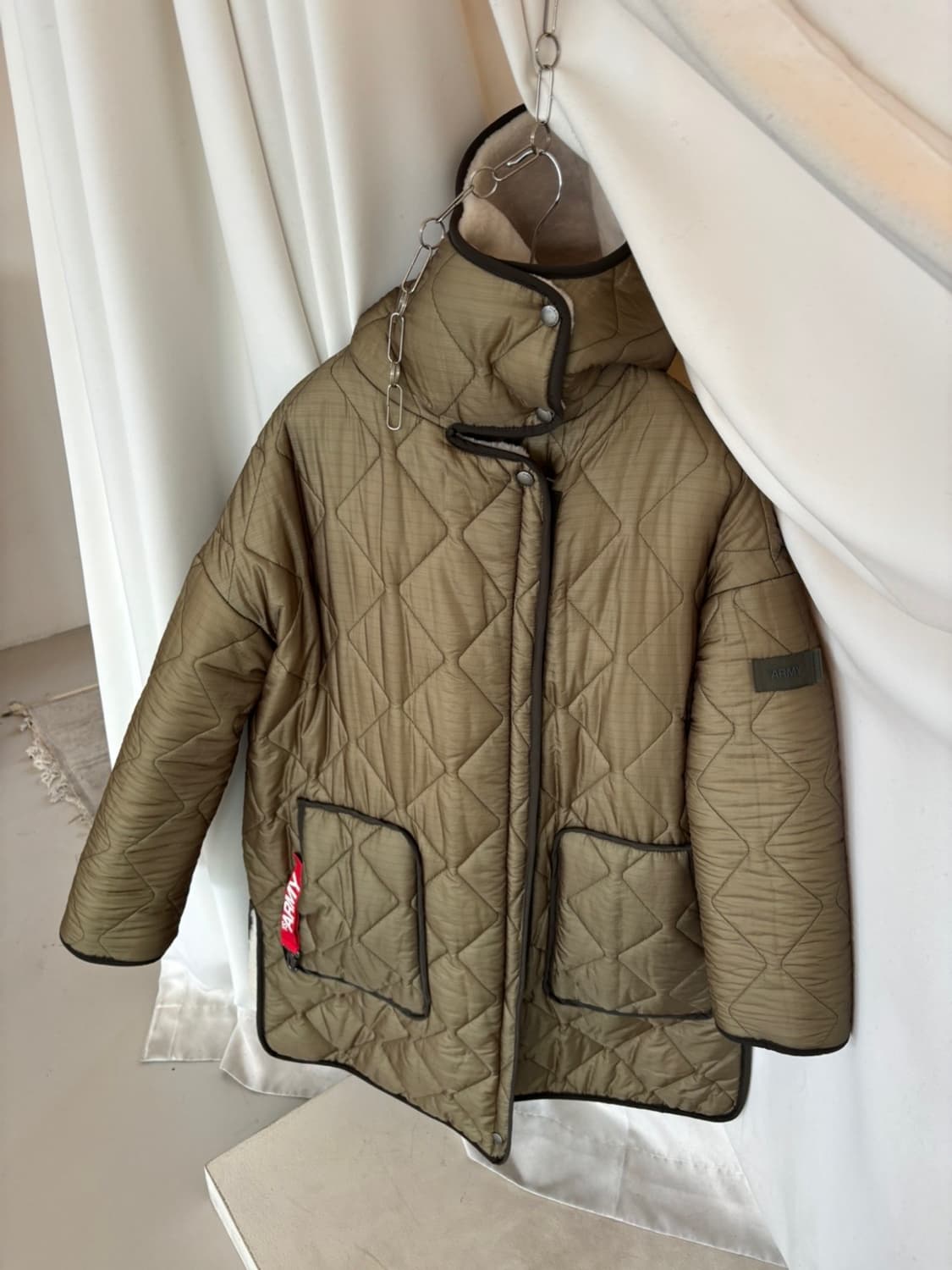 Yves Salomon reversible Fleeced Hood JP 상품이미지1