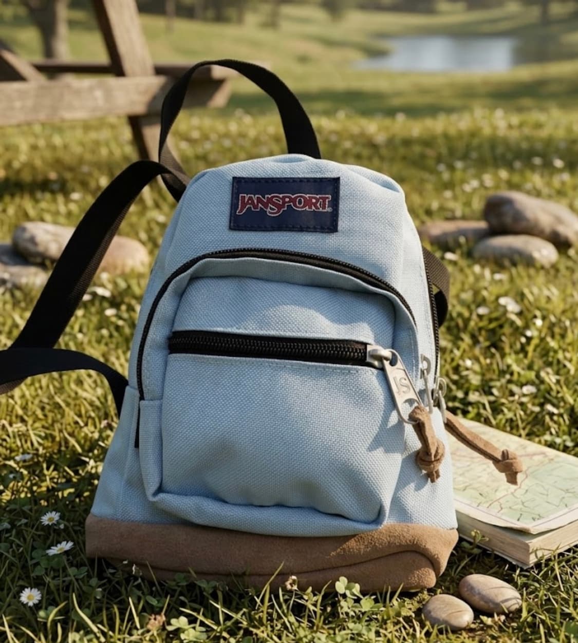 ☁️잔스포츠 미니 백팩 스카이블루☁️ 상품이미지1