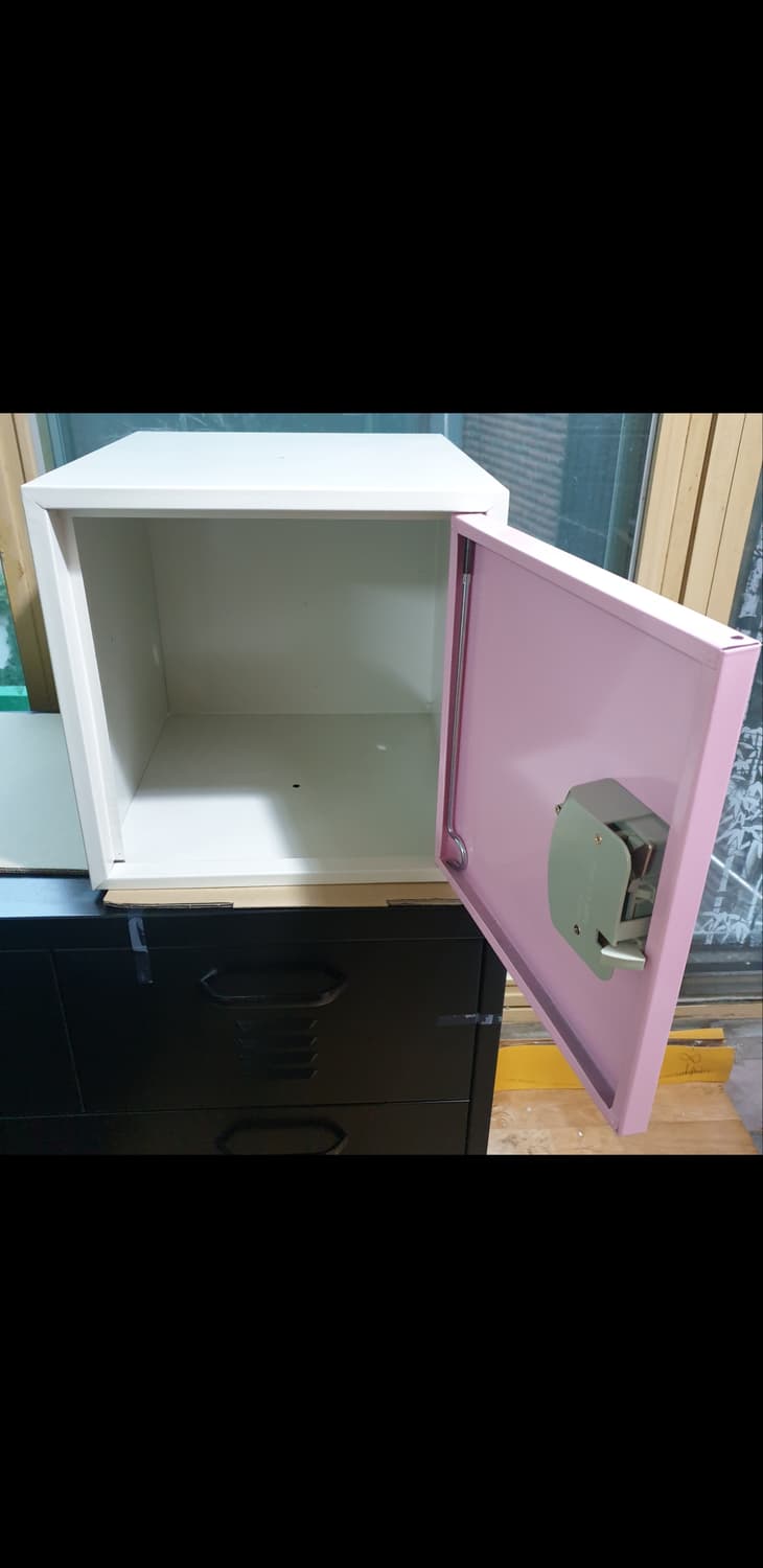 컬러 철제 사물함(여러 개 가능/자물쇠 사용시 잠금 가능) 상품이미지3