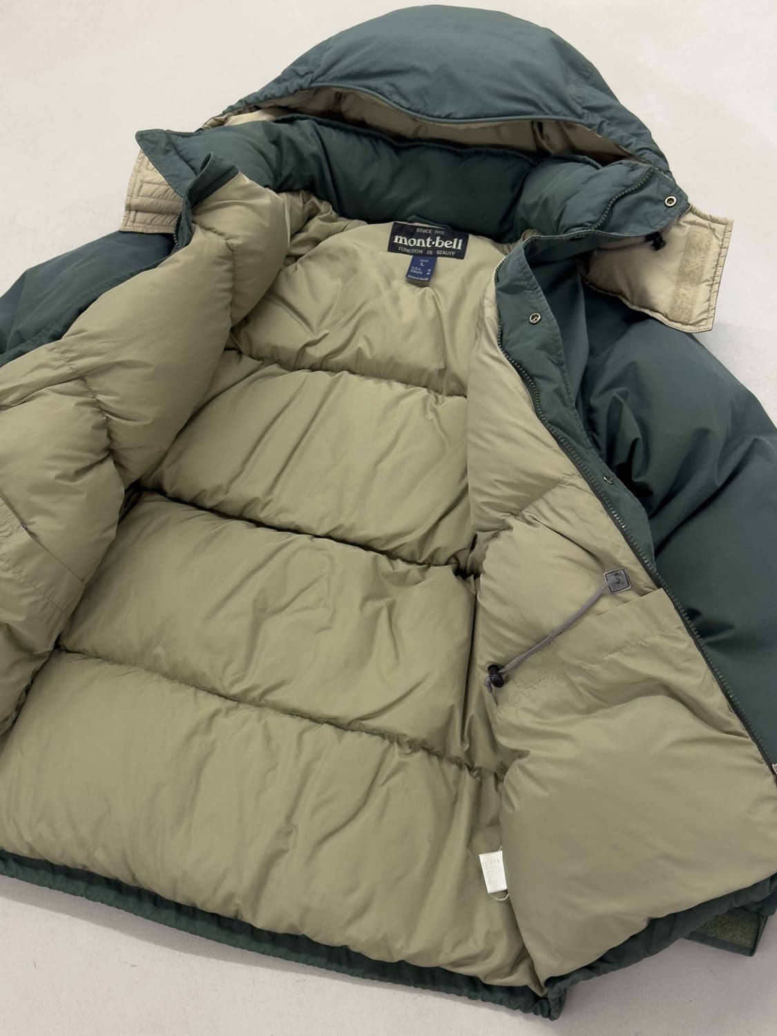 90‘s 몽벨 다운 파카 셋업 상품이미지3