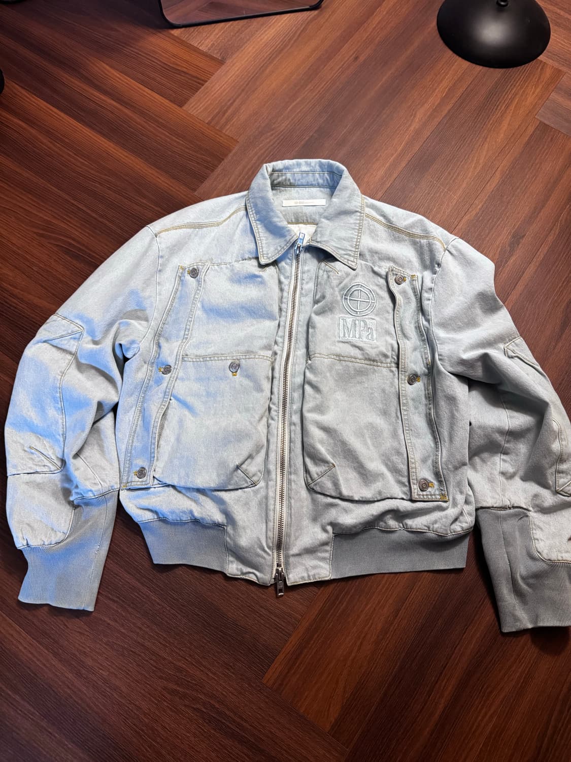 mpq optical disc jaket 스틸 블루 라지 상품이미지1