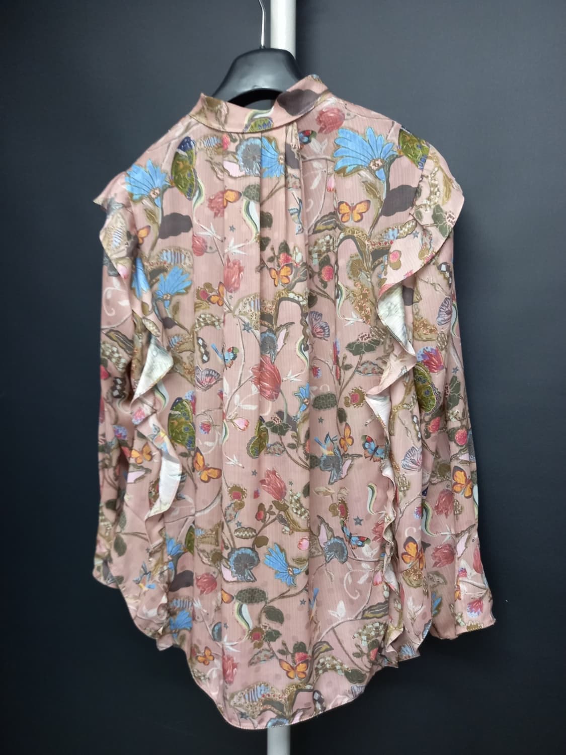 마인 MINE 춘하추 쉬폰 7부 블라우스 44-66 상품이미지6