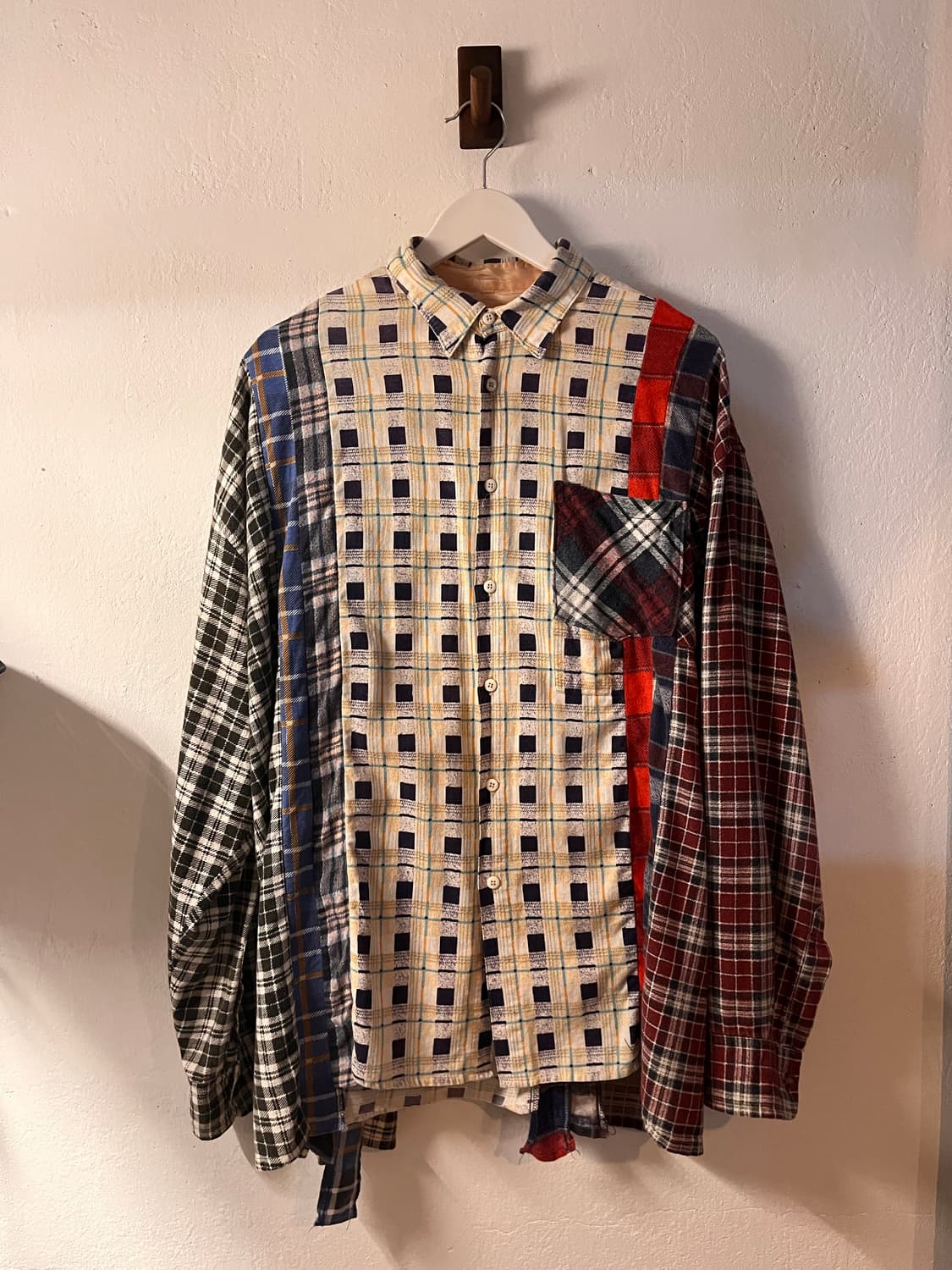 Needles 체크 셔츠 상품이미지1