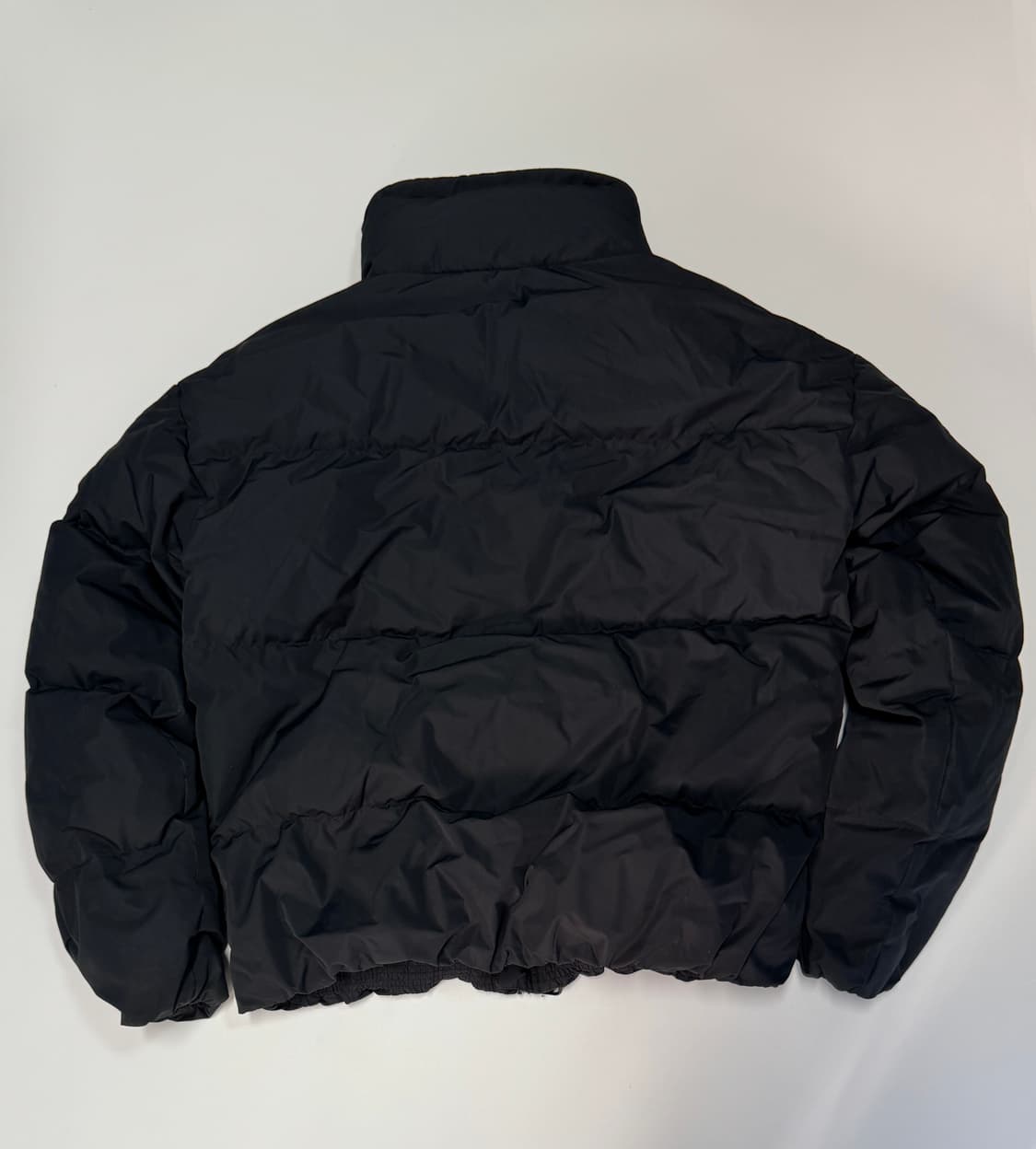 여성 캘빈클라인 진스 CK 로고 덕 다운 숏 패딩 s 상품이미지2