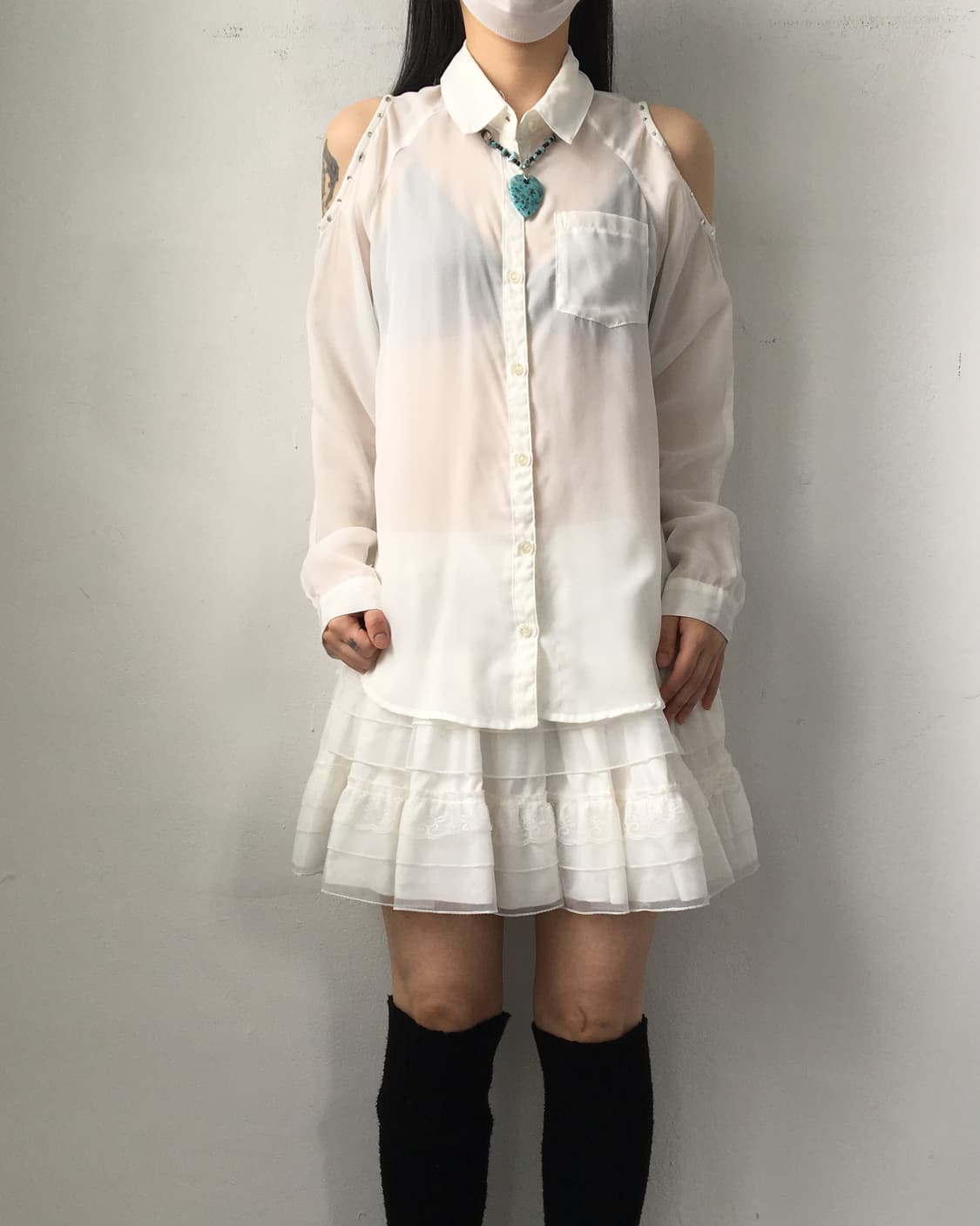 Dig deep cut off point shirt 상품이미지6