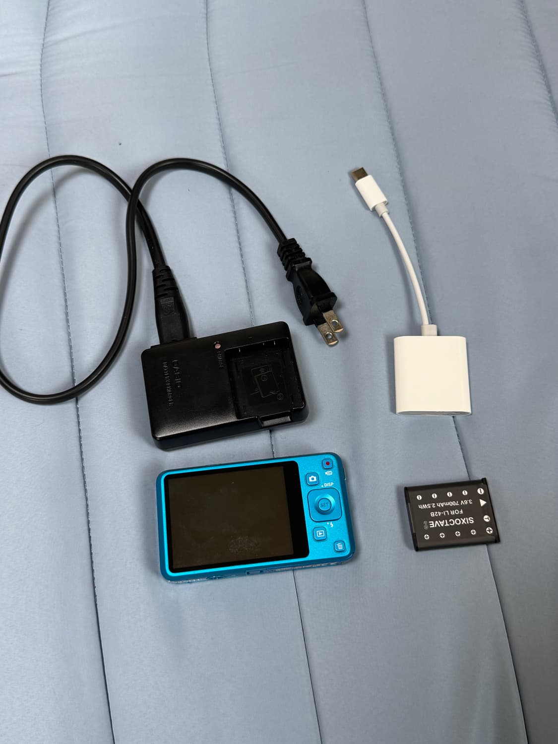 카시오 ex- z800 블루 빈티지 디카 엑슬림 카메라 상품이미지2