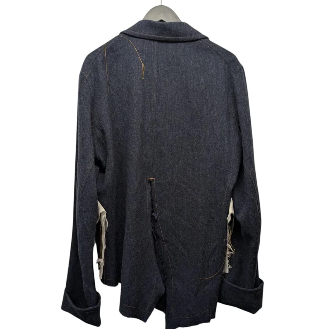 sulvam Wool Denim Long Jacket - SS-J01-4 상품이미지2