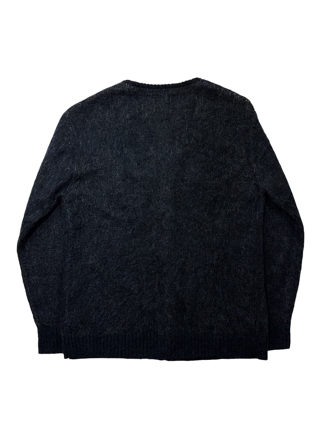 니들스 x 스튜디오스 모헤어 빠삐용 가디건 블랙 상품이미지4