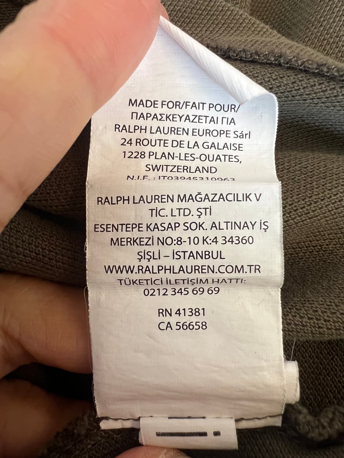 폴로랄프로렌 남성 카키 PK카라반팔티셔츠  상품이미지9