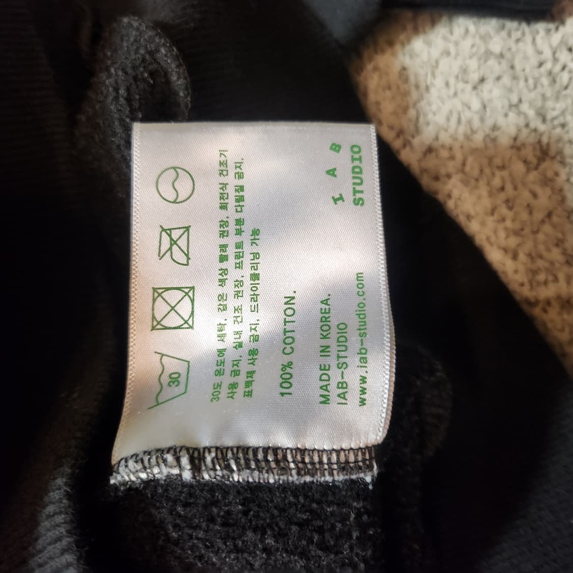 아이앱스튜디오 빅로고 후드 상품이미지5