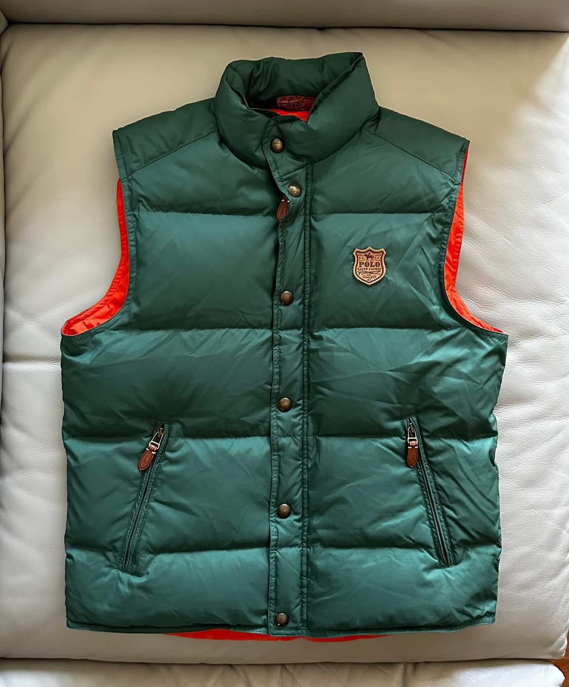 폴로 랄프로렌 패딩조끼 M 상품이미지1
