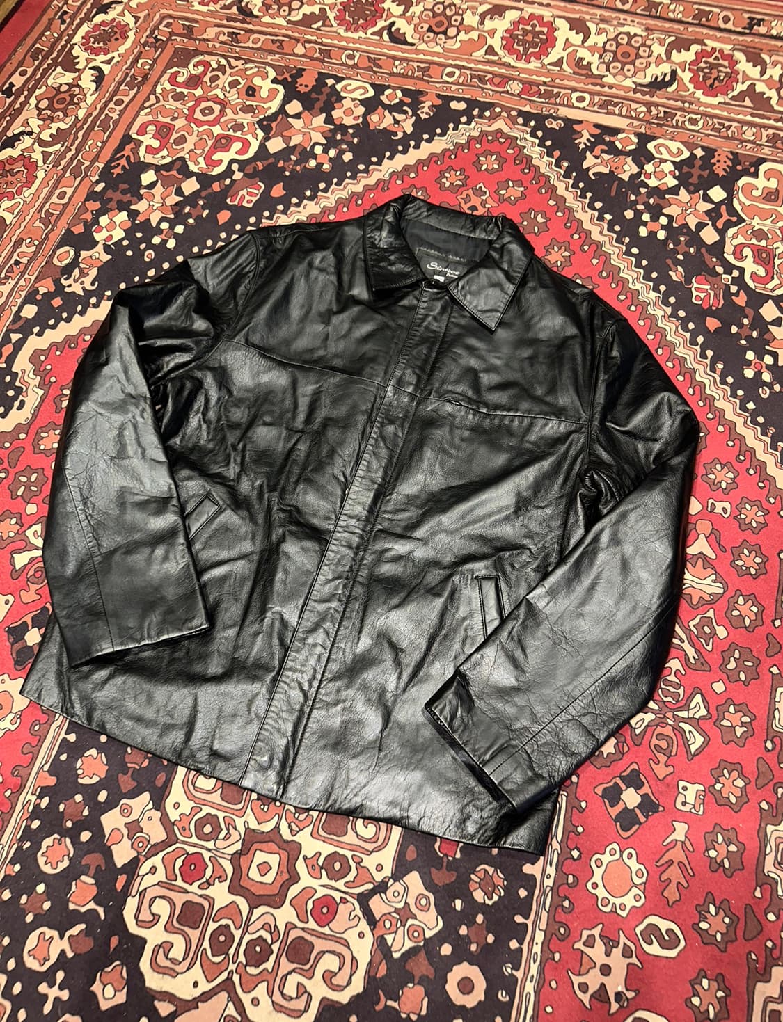 ( L-XL ) 가죽자켓 레더자켓 빈티지가죽 양가죽자켓 남성양가죽 상품이미지6