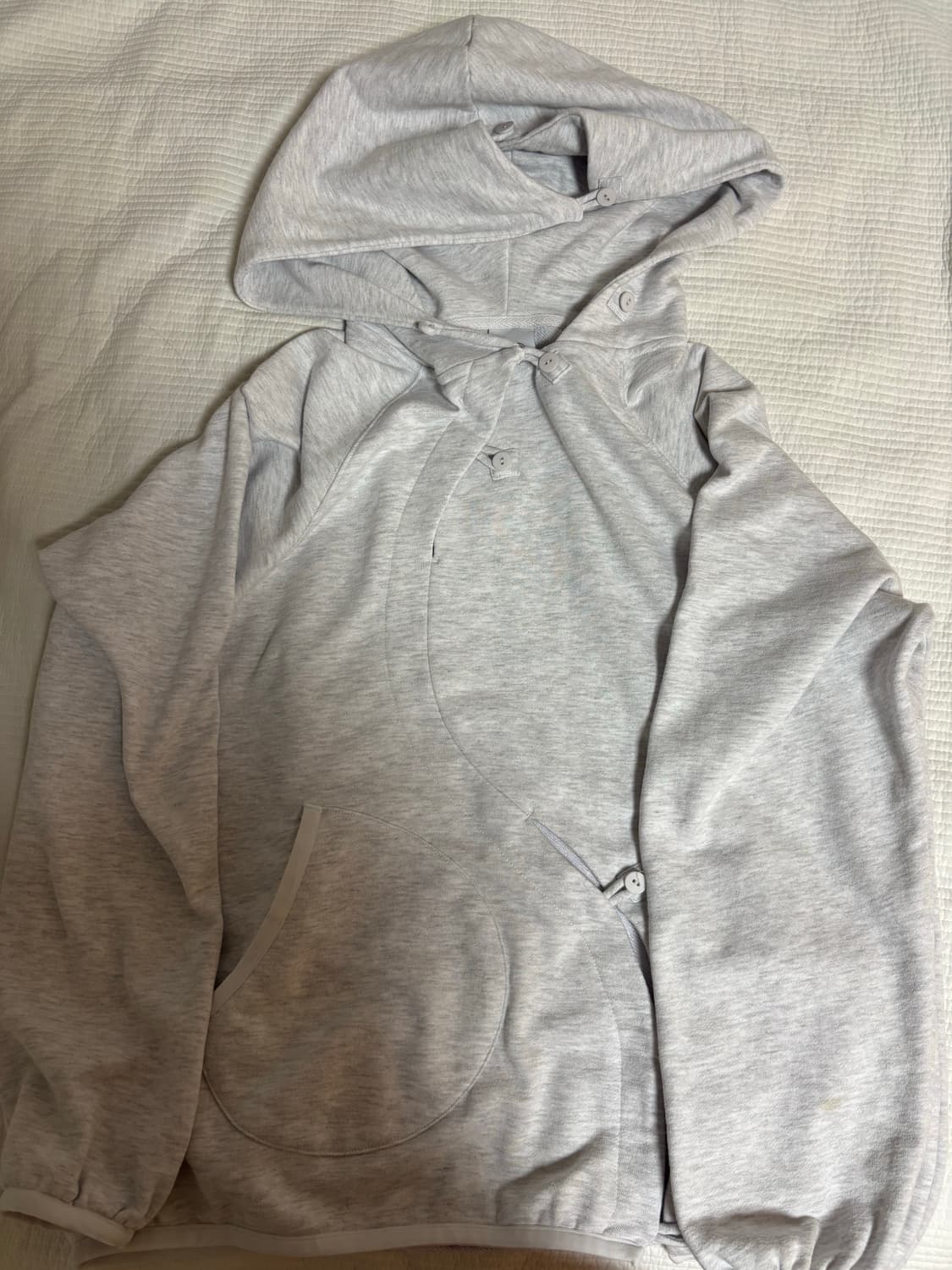 산산기어 버튼 후디 3사이즈 상품이미지1