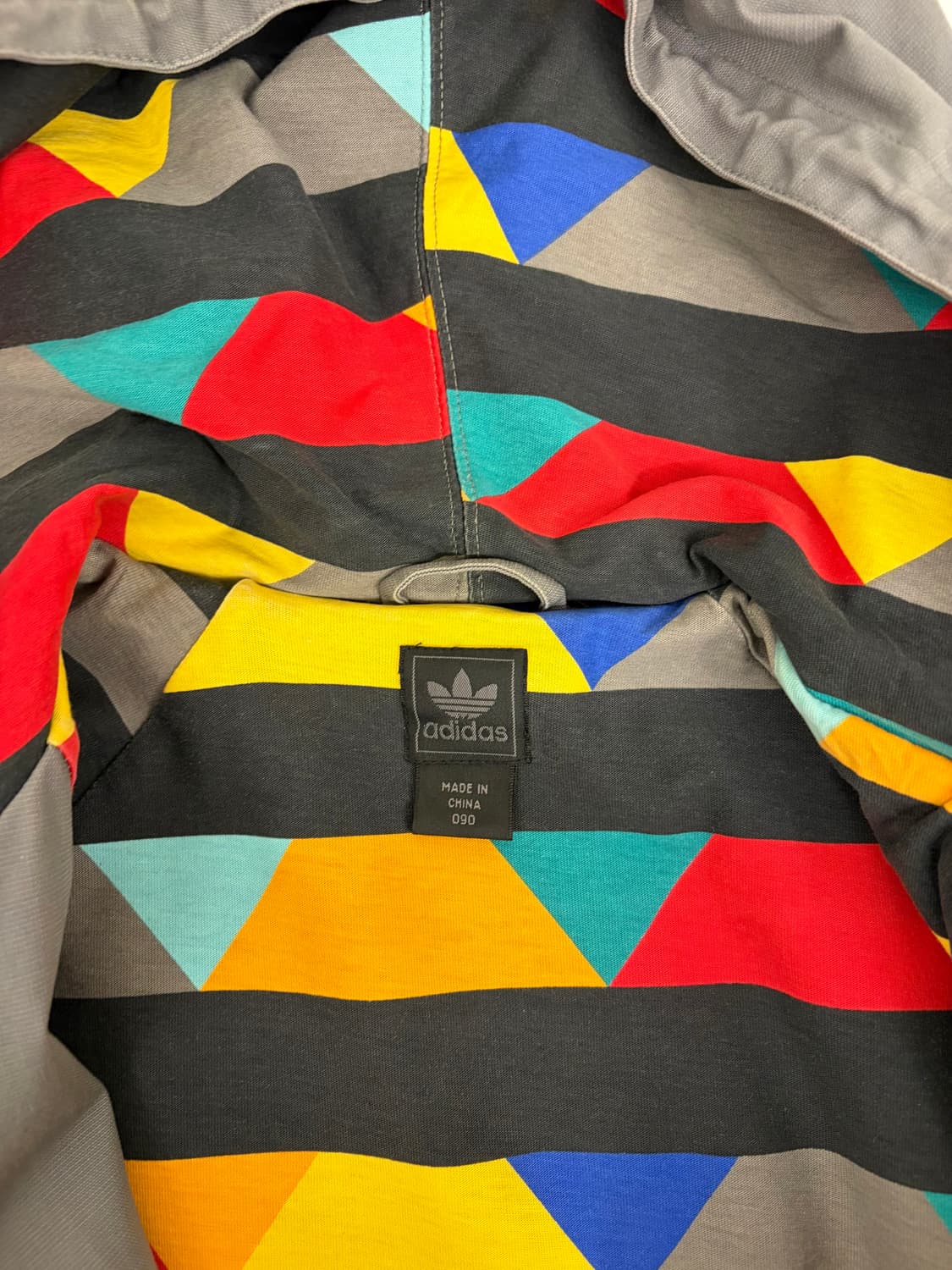 [90] 아디다스 파이어버드 후드 집업 그레이 자켓 상품이미지5