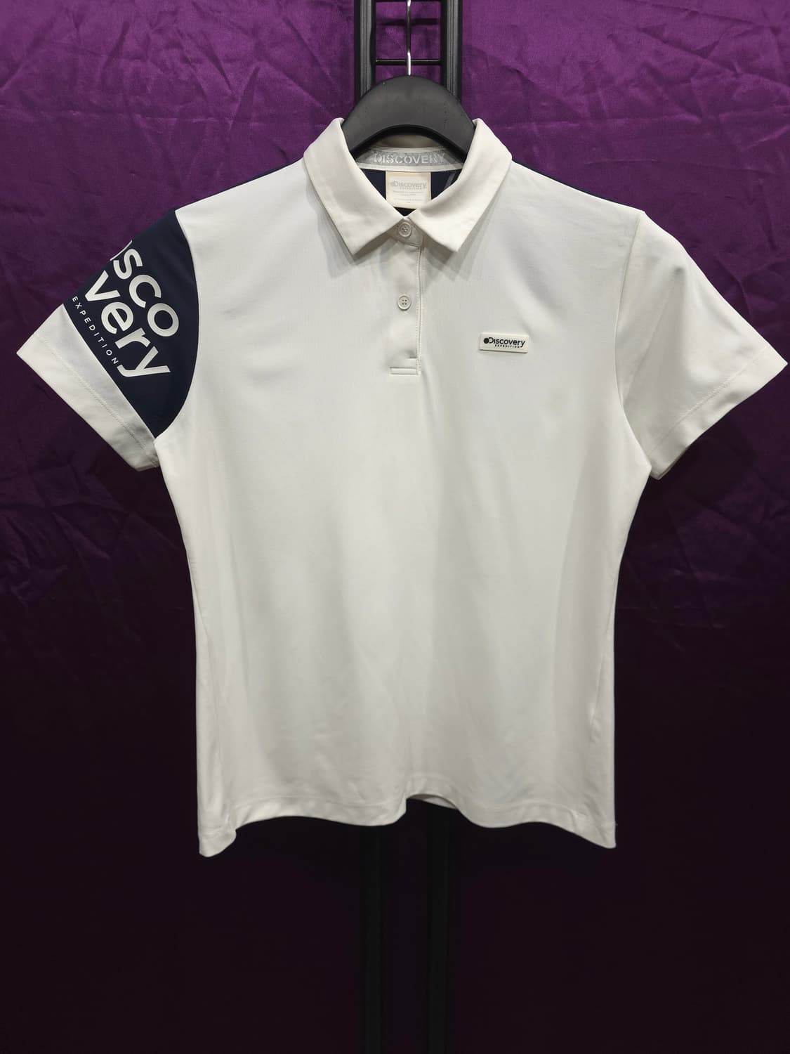 디스커버리 여성 카라 반팔티 95 상품이미지1