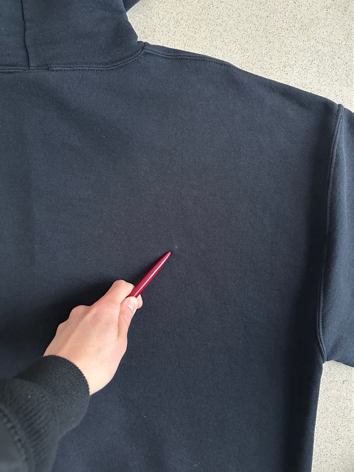 00s 빈티지 러셀 후드집업 블랙 XL 상품이미지7