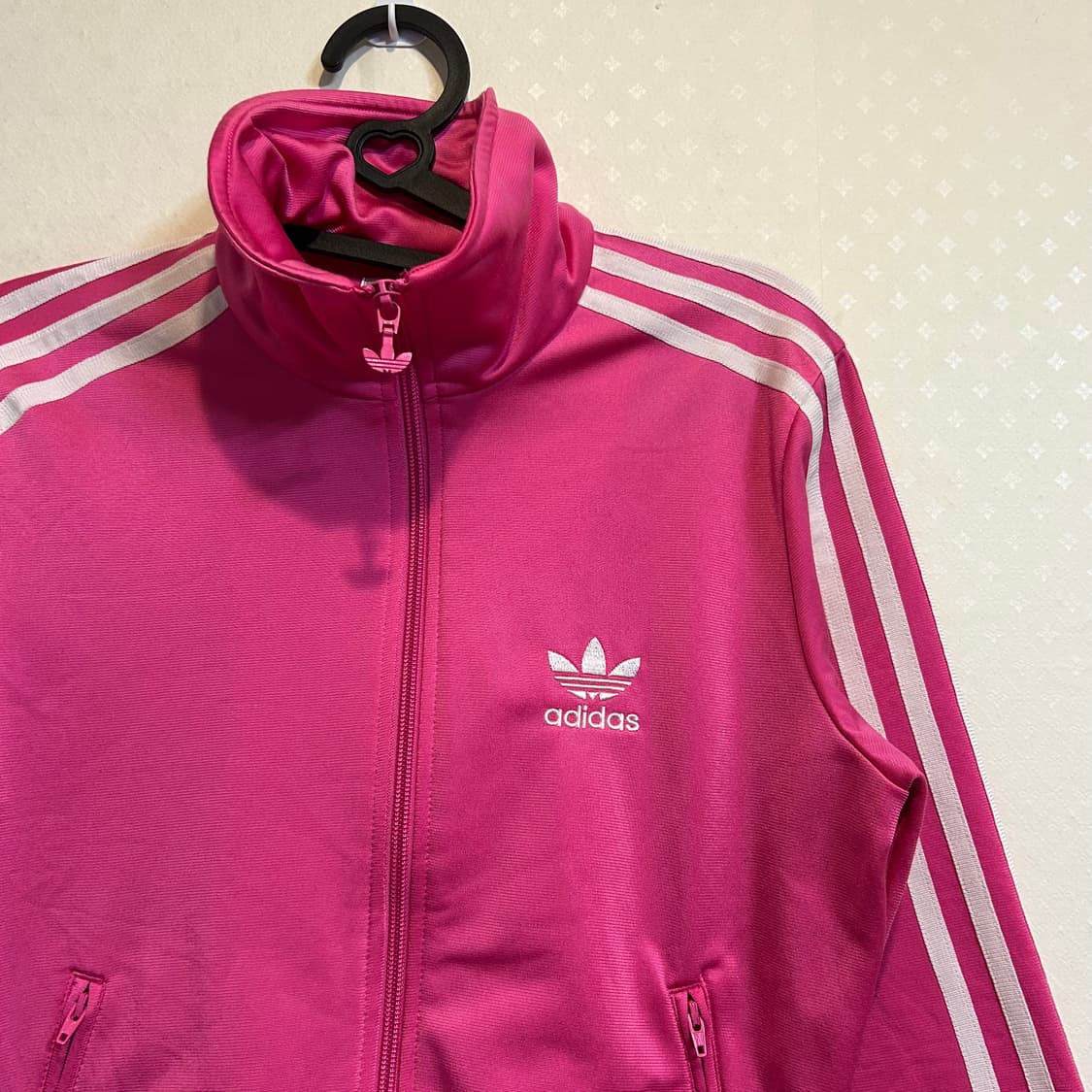 아디다스 파이어버드 빅로고 져지 핑크 핫핑크 85  상품이미지5