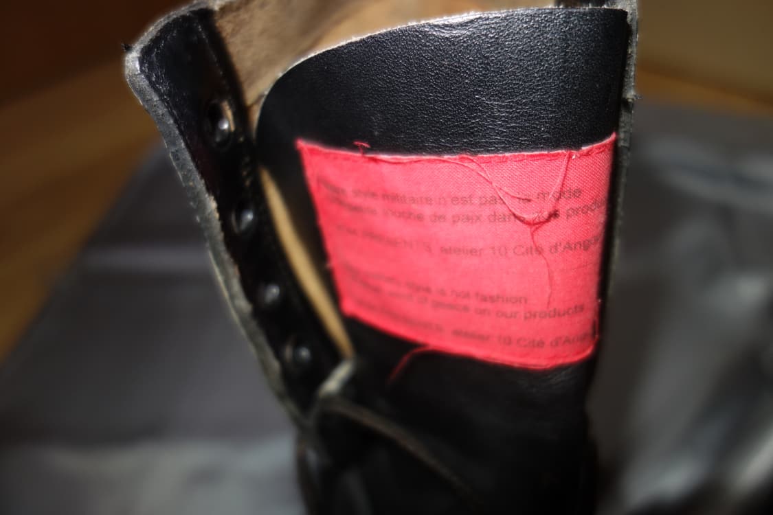 n°44 PRESENTS 프랑스 밀리터리 컴뱃부츠 상품이미지4