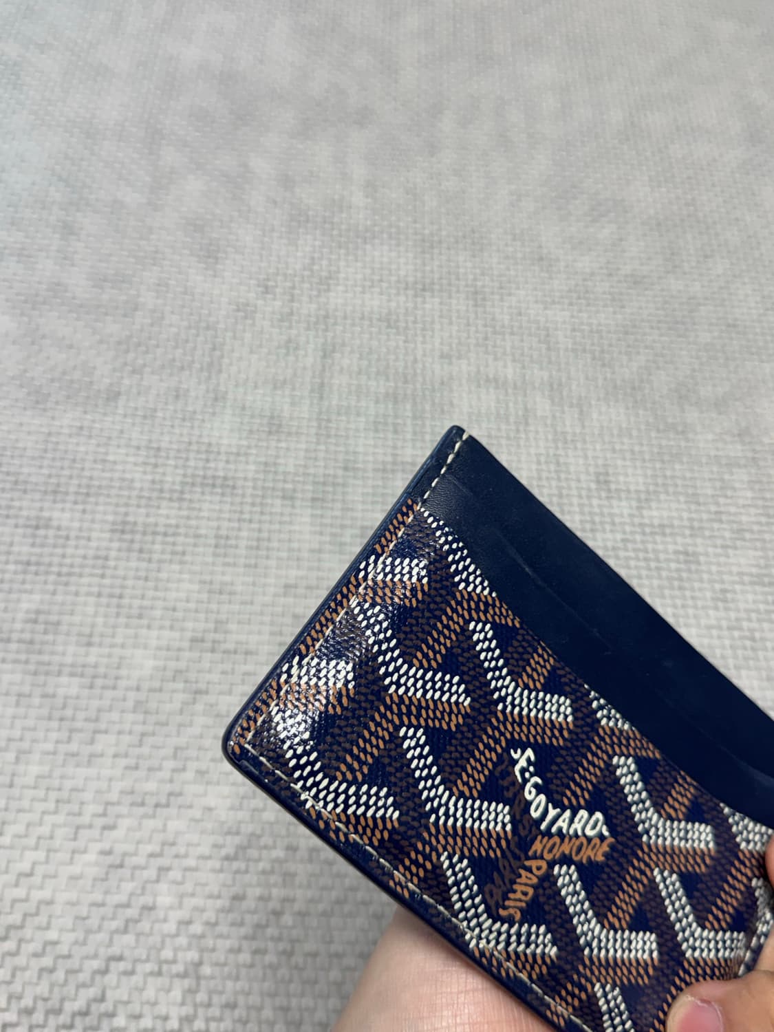 고야드 생쉴피스 네이비 카드지갑 상품이미지7