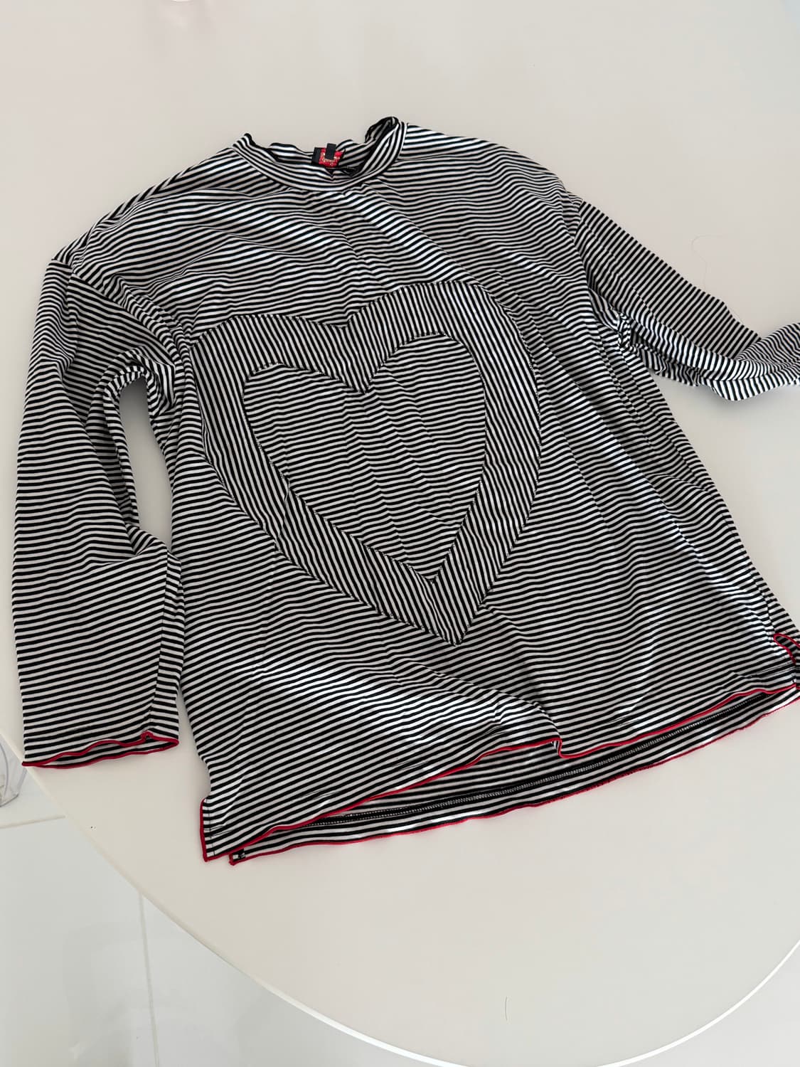 언노운블루 스트라이프 티셔츠 상품이미지4