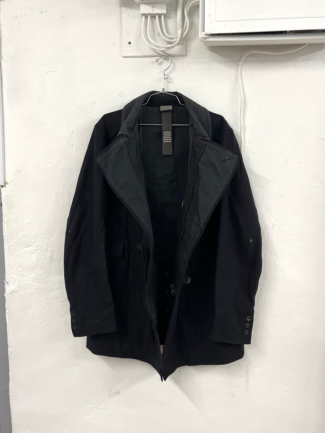 GIAN CARLO ROSSI 아티저널 밀리터리 코트 상품이미지7