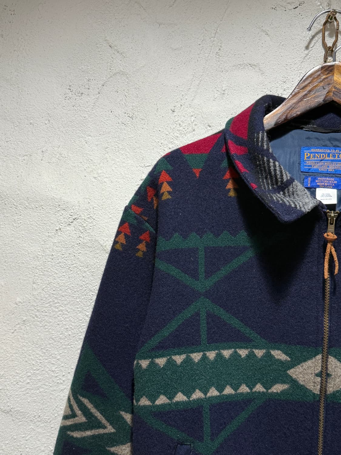 펜들턴 Pendlton 나바호 패턴 하이그래이드 웨스턴웨어 점퍼 네이티브 상품이미지5