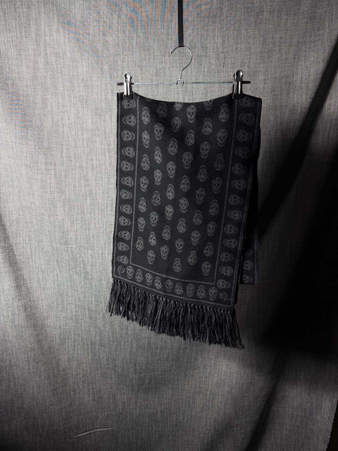 알렉산더맥퀸 스컬 머플러 상품이미지4