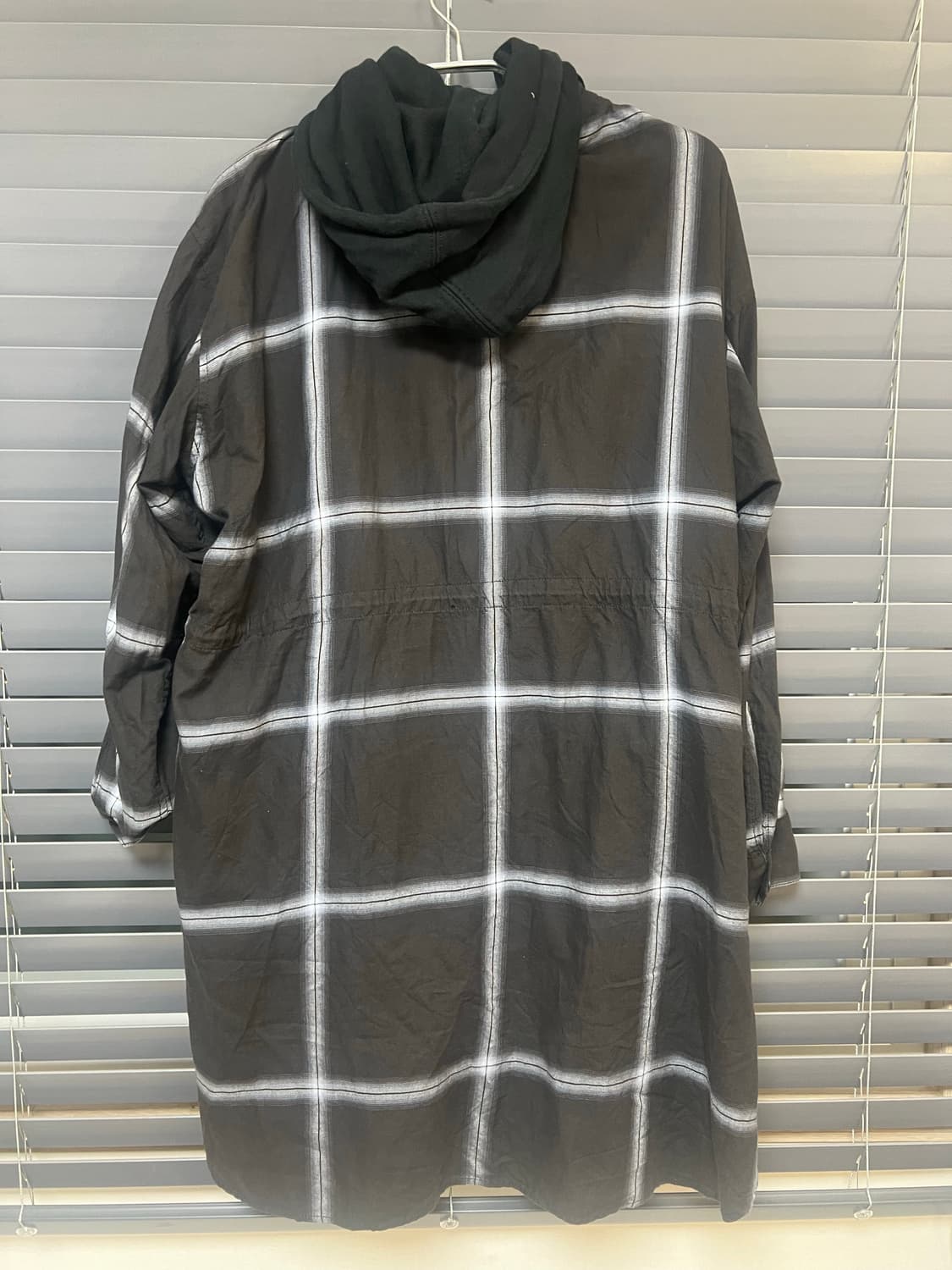 요지 야마모토 블랙 셔츠 후디 상품이미지2